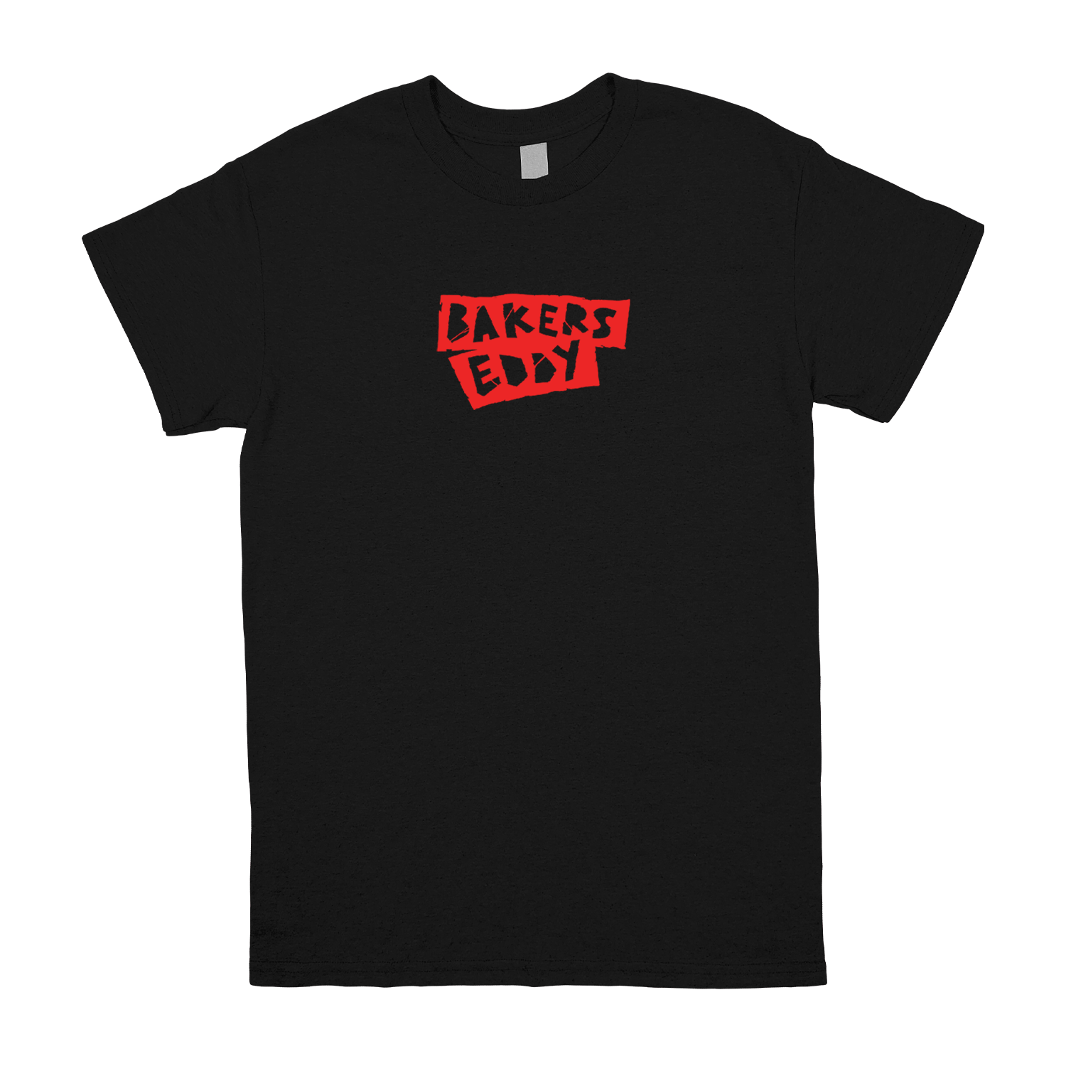 Bakers Eddy - Red Logo Tee (Black)