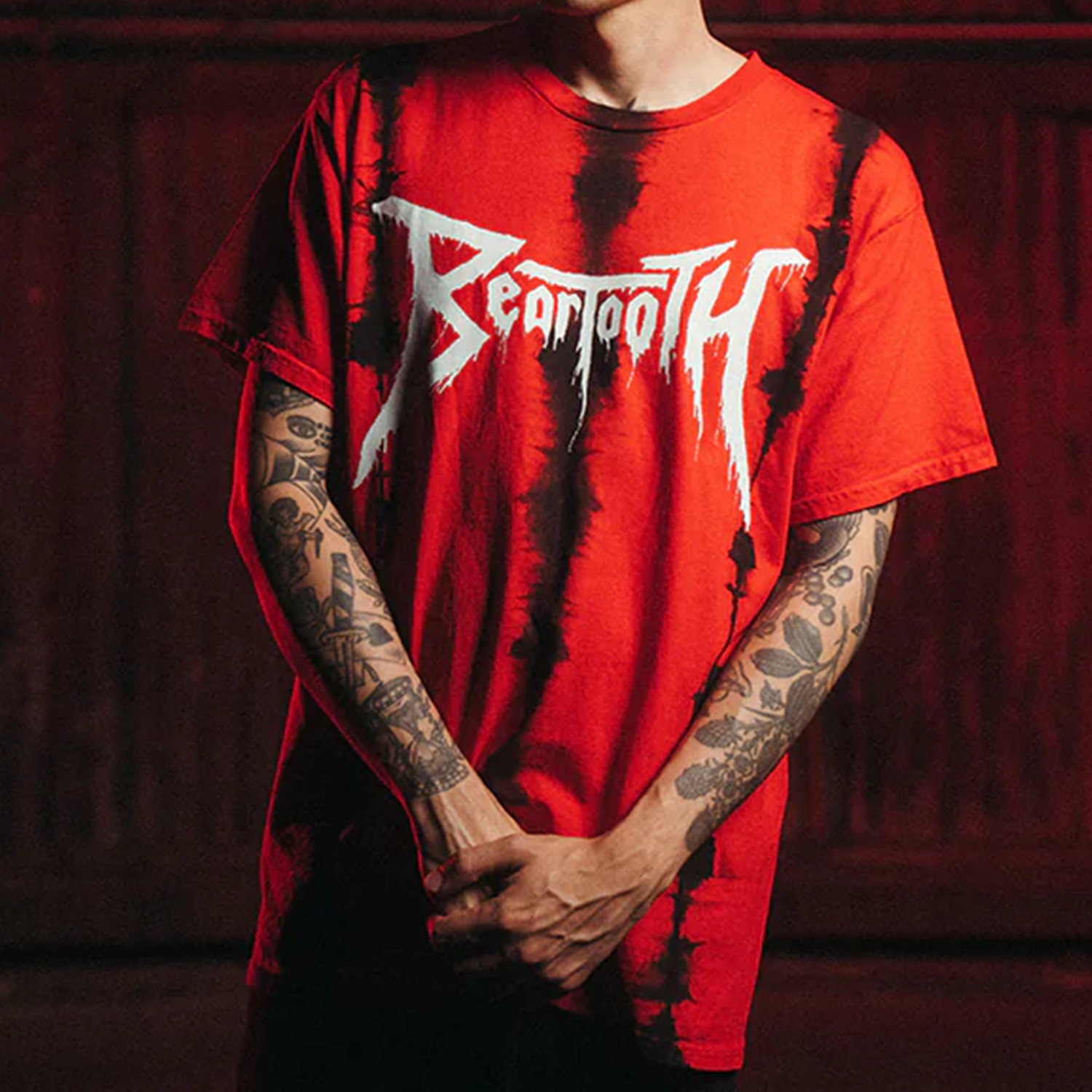 Beartooth - Snake On My Back Tee (Red Dye)