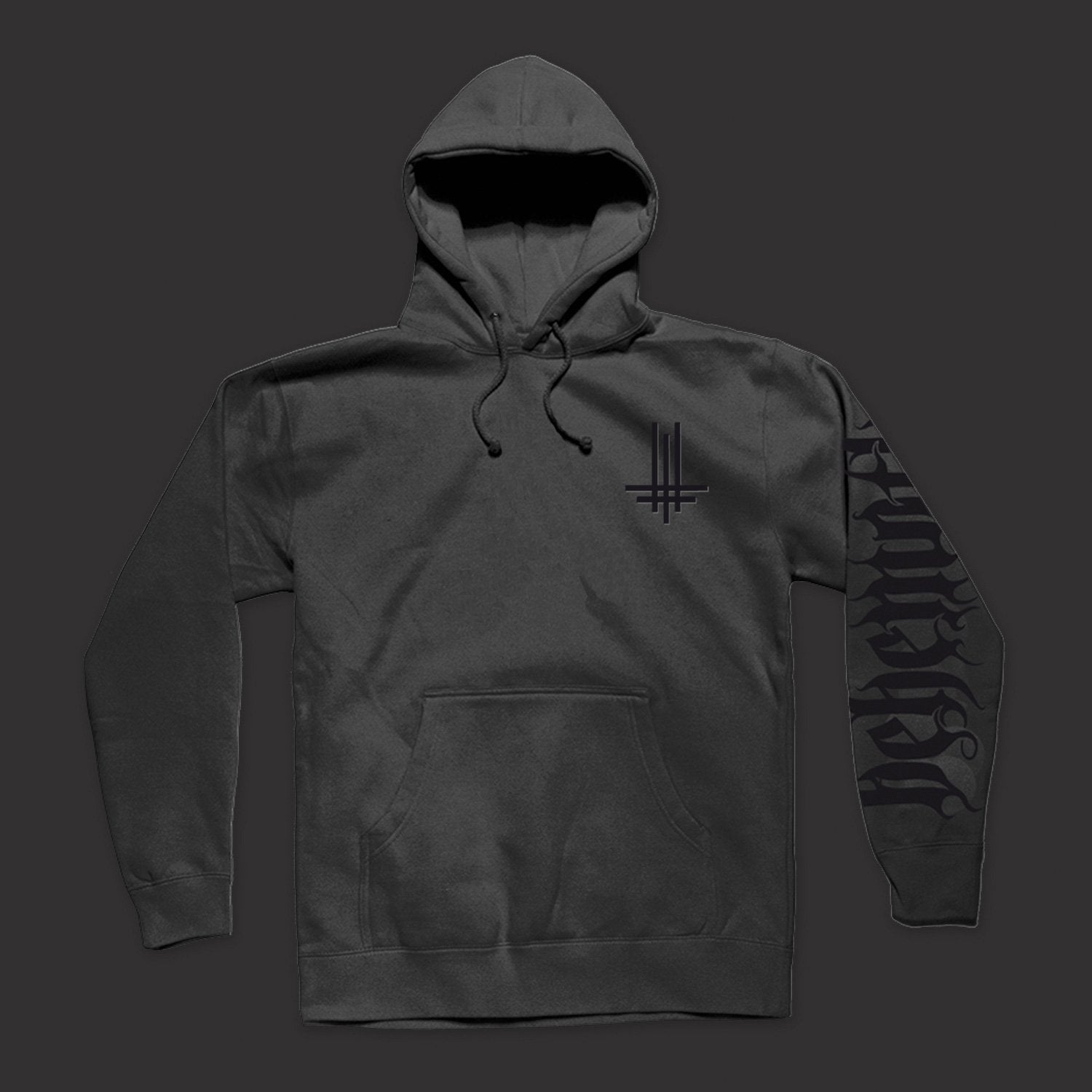 Behemoth - Triumviratus Embroidered Logo Pullover Sweatshirt (Black)