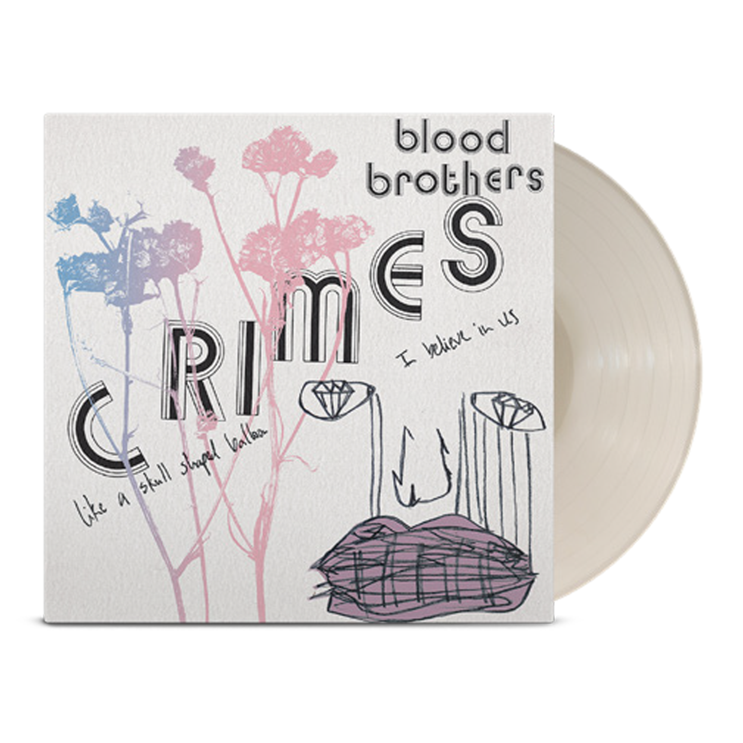 The Blood Brothers - Crimes LP (Bone White Vinyl)