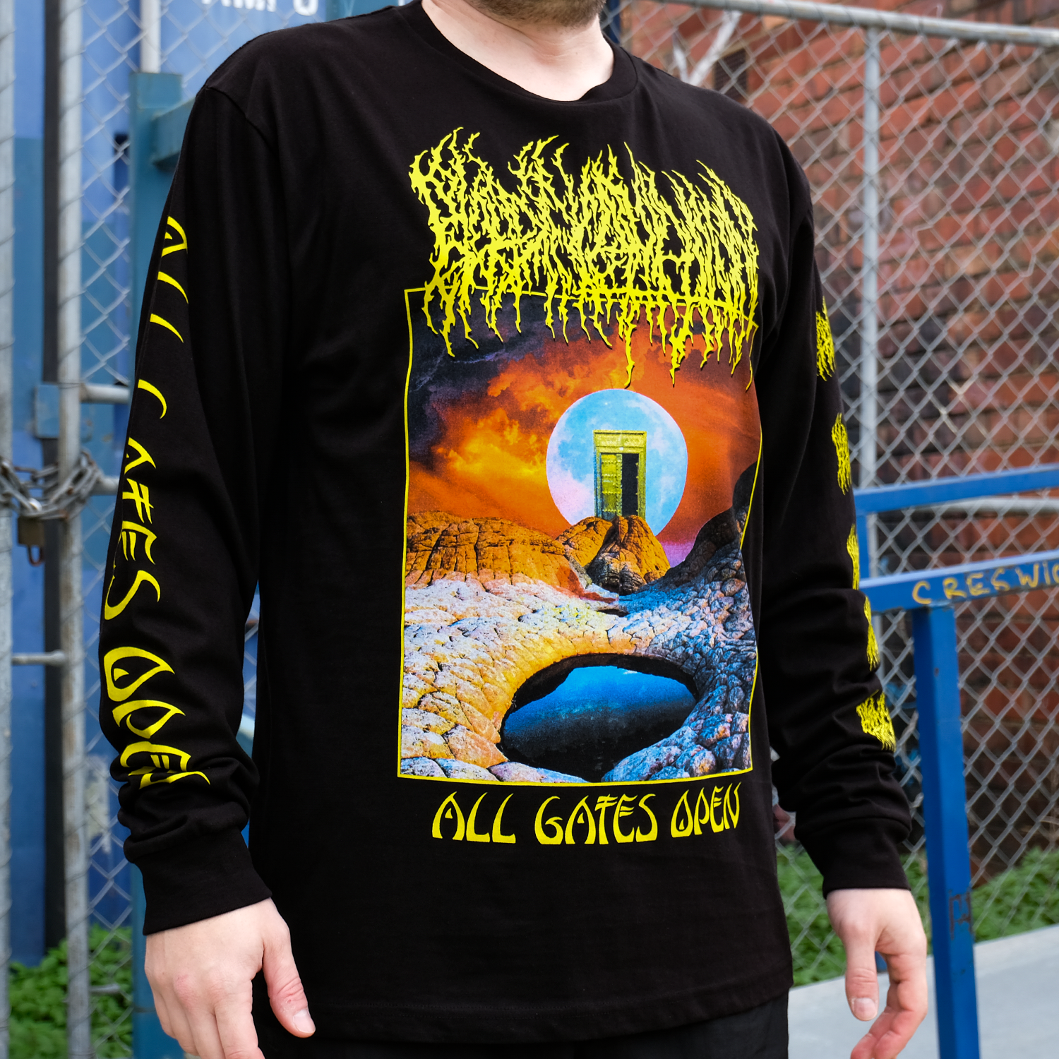Blood Incantation - All Gates Open Album Cover Longsleeve (Black)