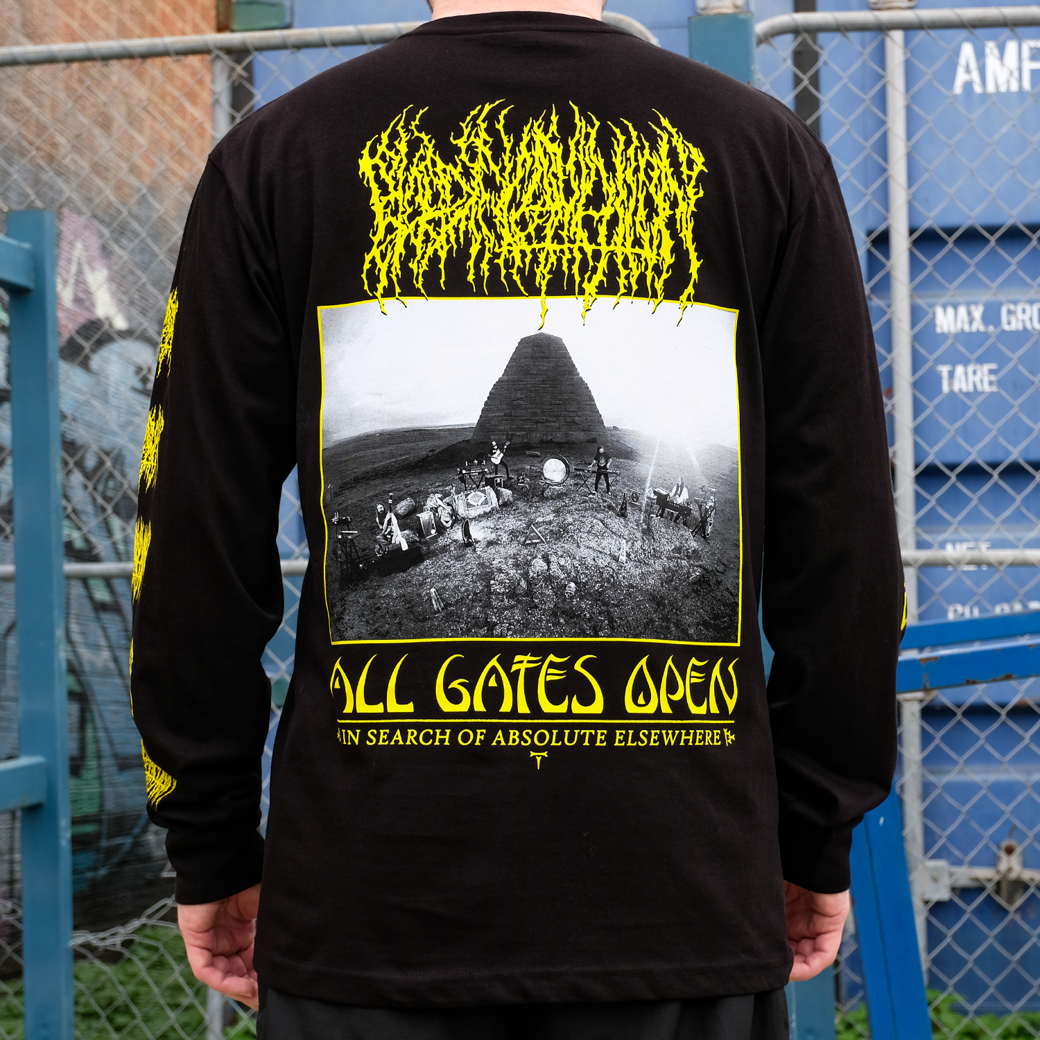 Blood Incantation - All Gates Open Album Cover Longsleeve (Black)