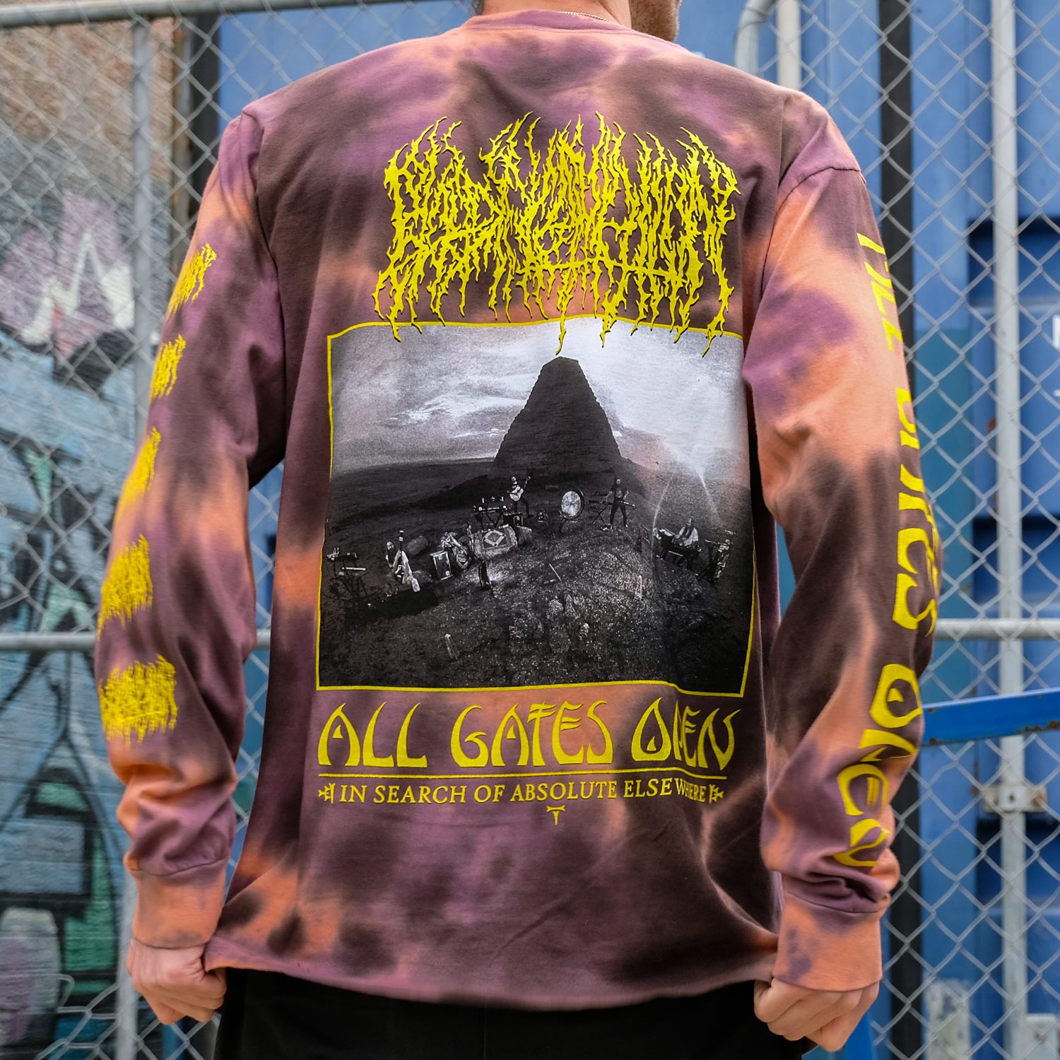 Blood Incantation - All Gates Open Album Cover Longsleeve (Dye)