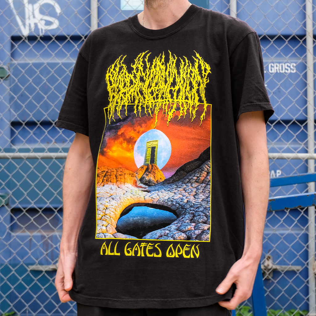 Blood Incantation - All Gates Open Album Cover T-Shirt (Black)