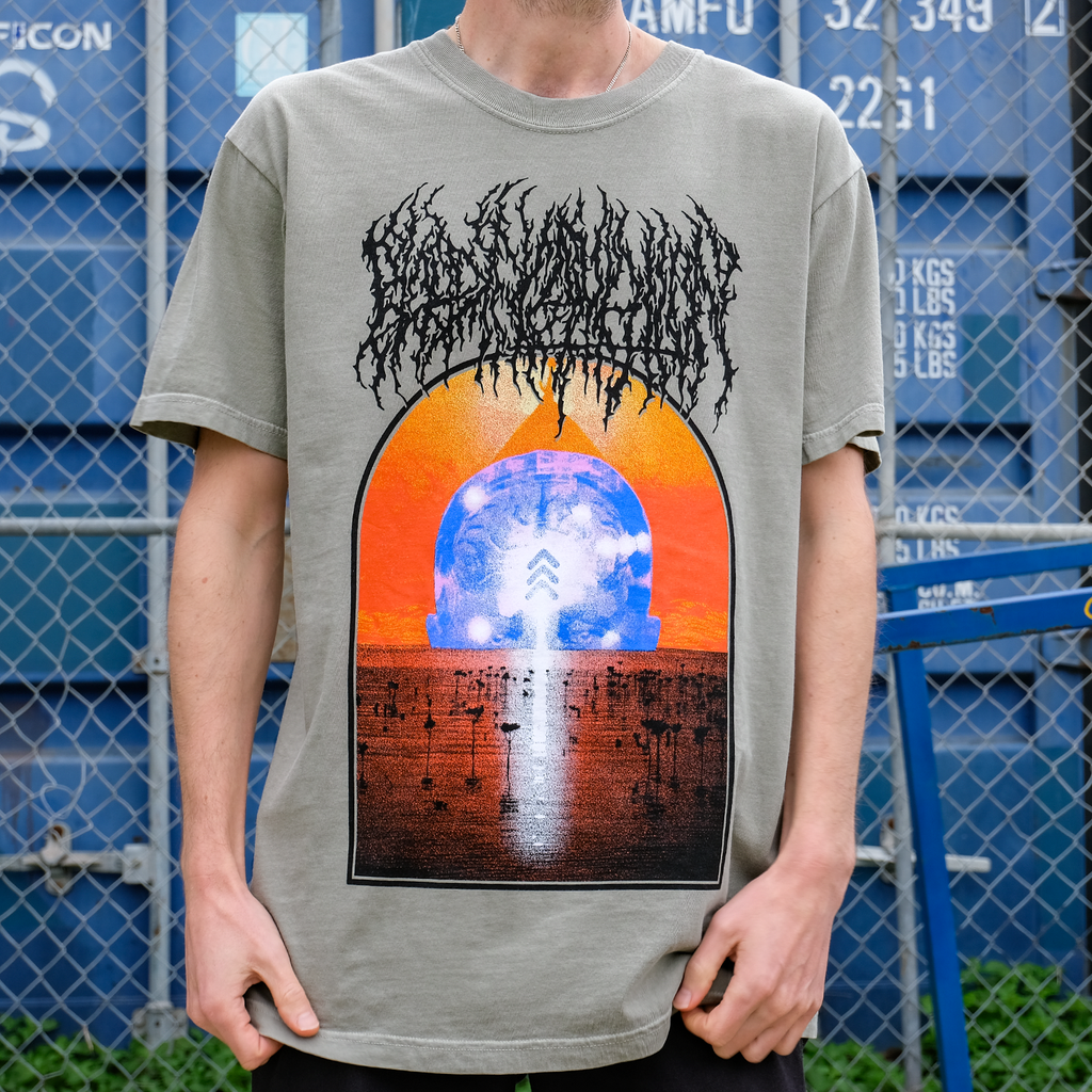 Blood Incantation - All Gates Open Back Cover T-Shirt (Sandstone)