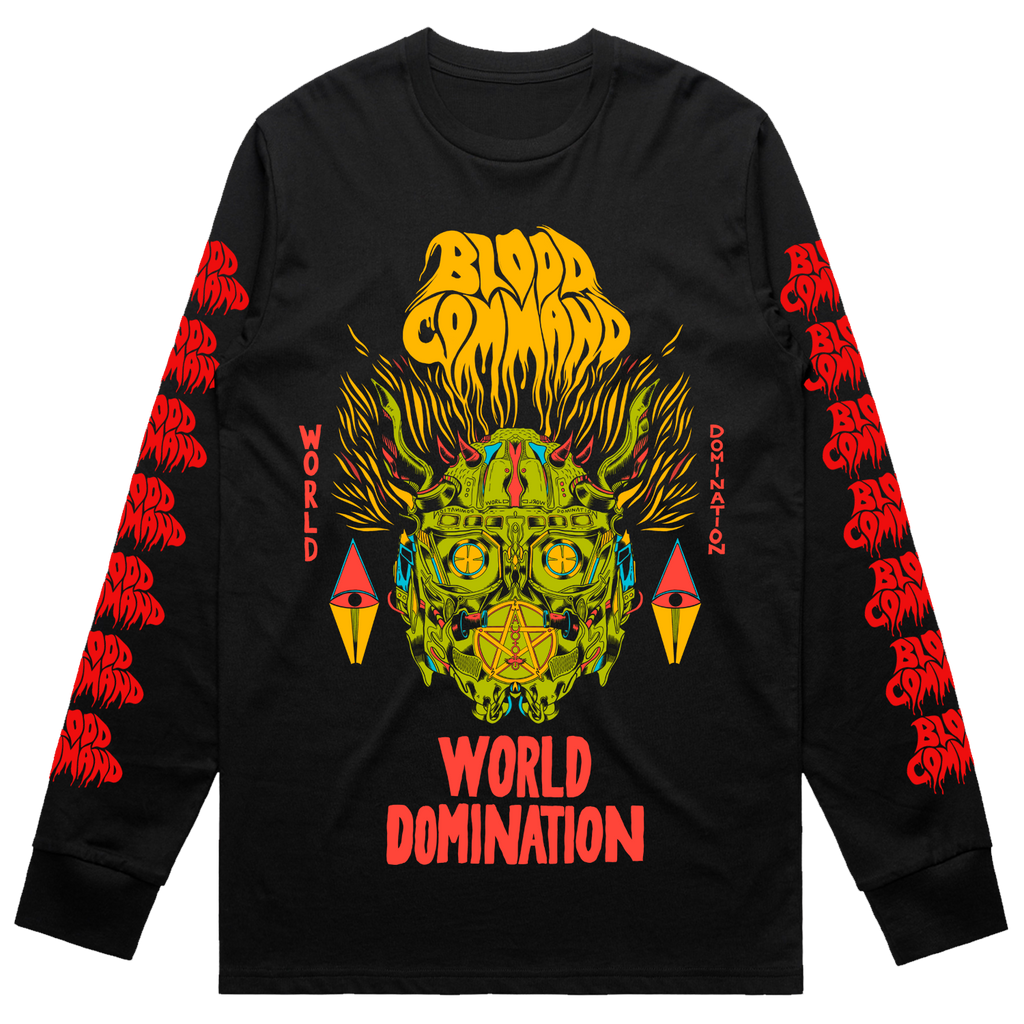 Blood Command - World Domination Longsleeve (Black)