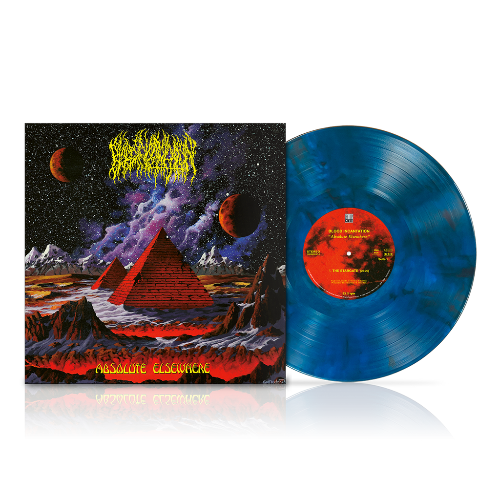 Blood Incantation - Absolute Elsewhere LP (Smoke Blue Vinyl) + Poster