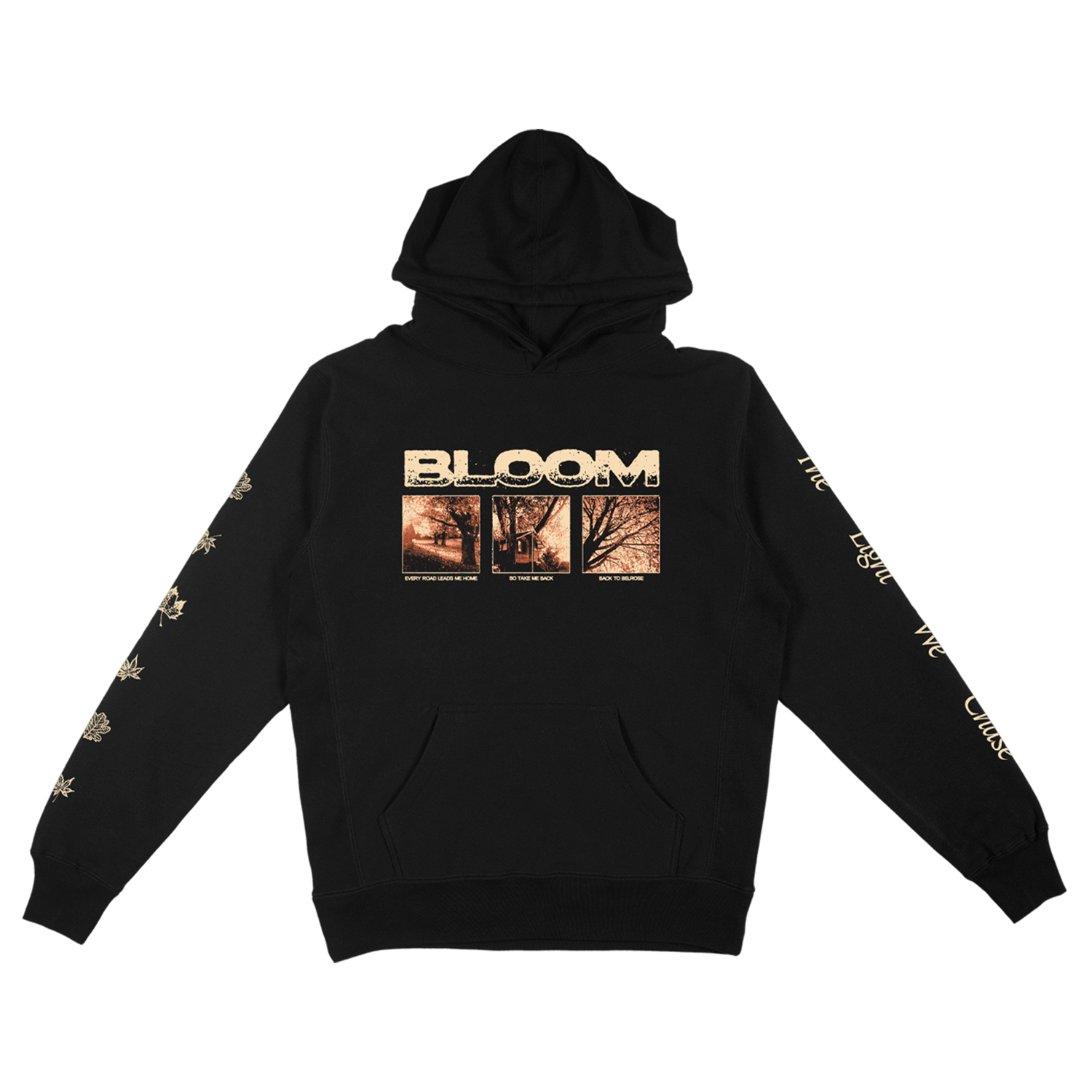 Bloom - Back To Belrose Squares Hoodie (Black)