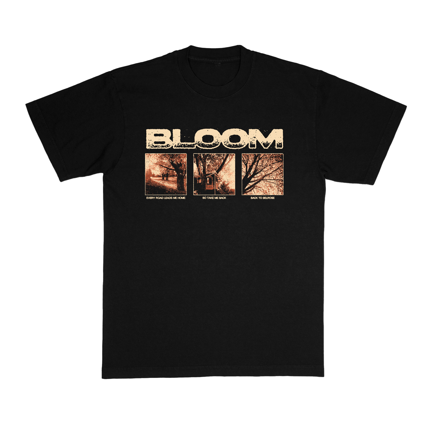 Bloom - Back To Belrose T-Shirt (Black)