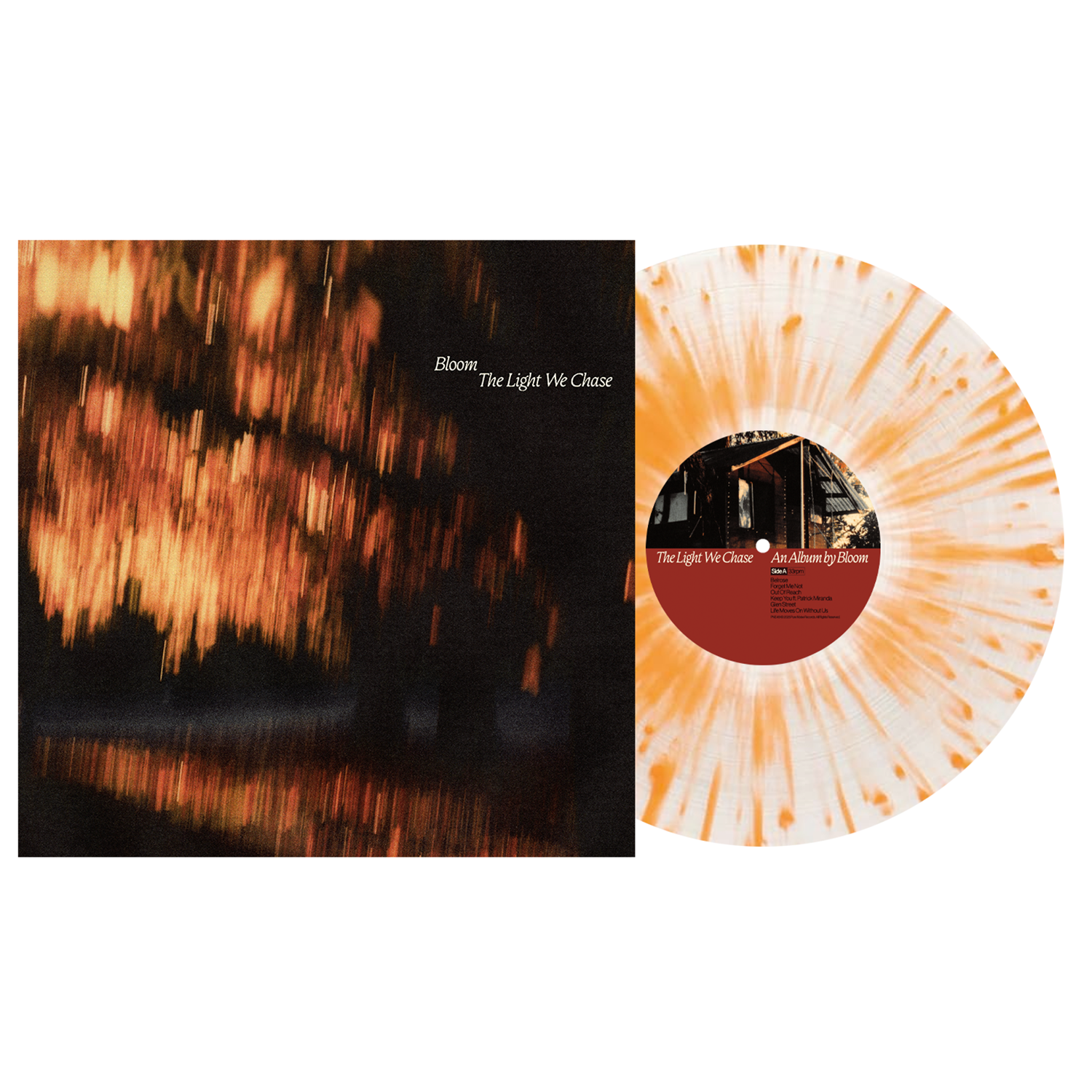 Bloom - The Light We Chase LP (Clear w/ Orange Splatter Vinyl)