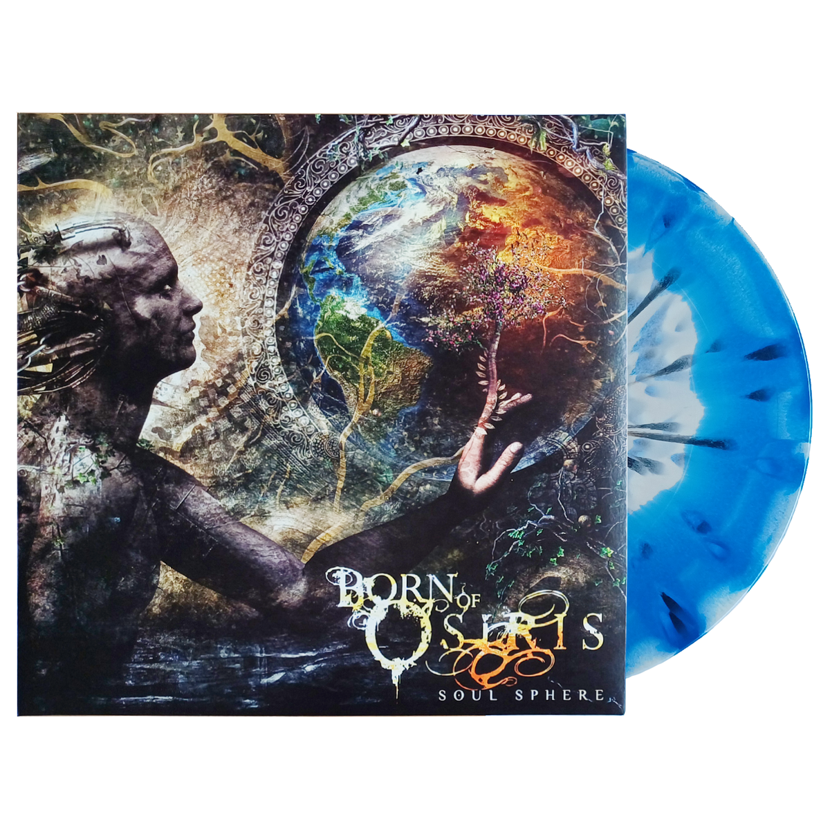 Soul Sphere LP Vinyl (Bone + Blue w/ Black + White Splatter)– Artist First