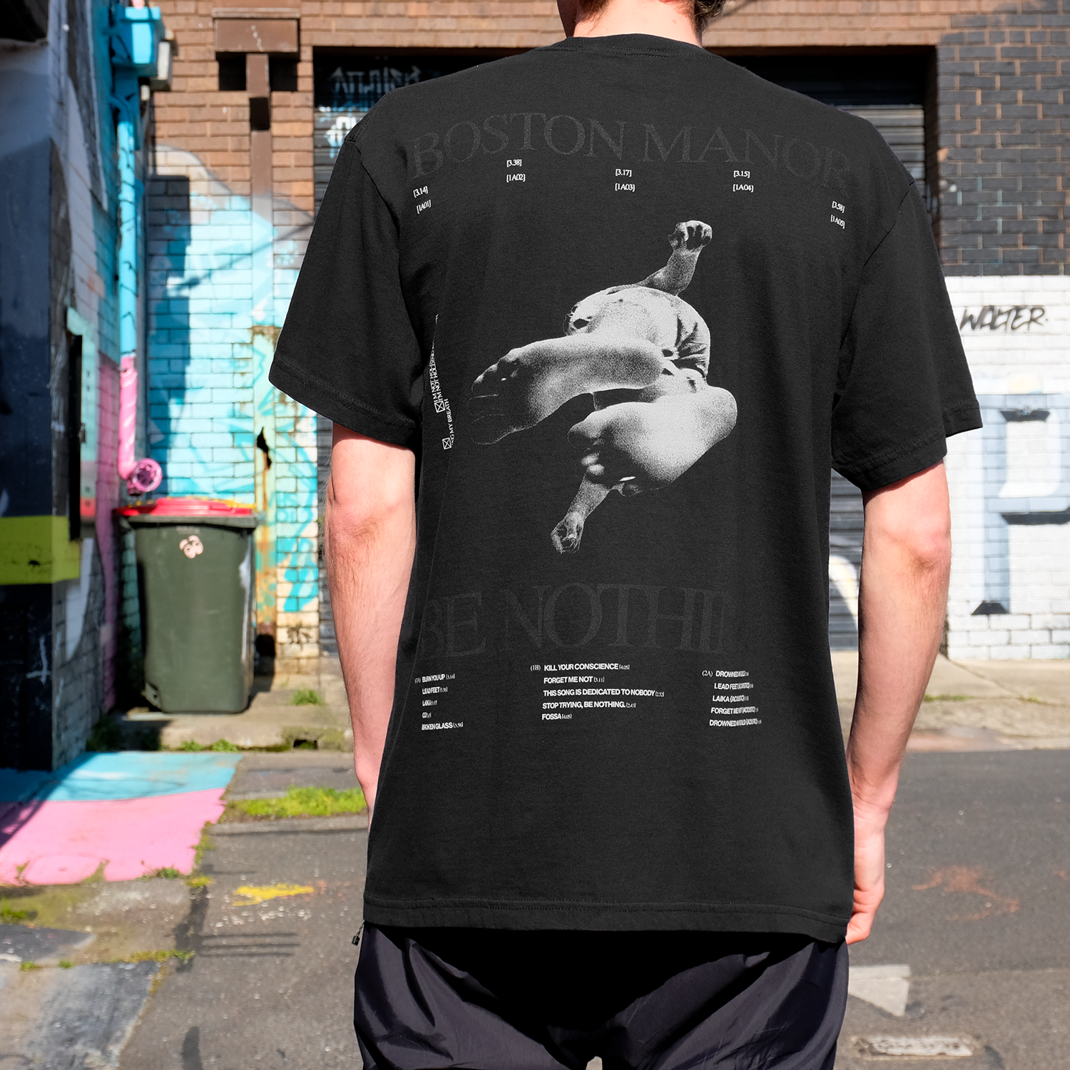 Boston Manor - Be Nothing (10 Year) T-Shirt (Black)