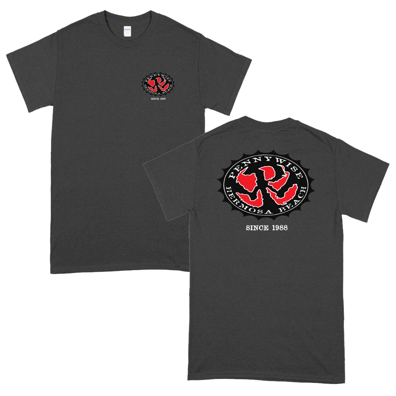 Pennywise - Bottle Cap Tee (Charcoal)