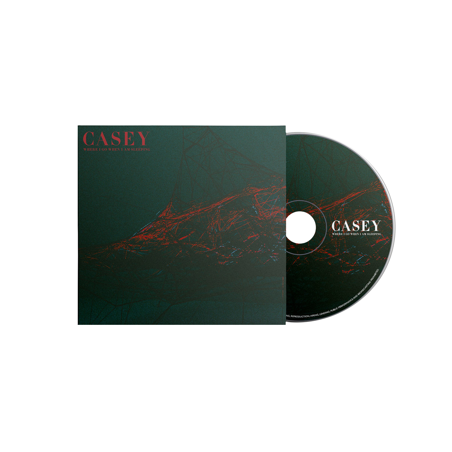Casey - Where I Go When I Am Sleeping CD