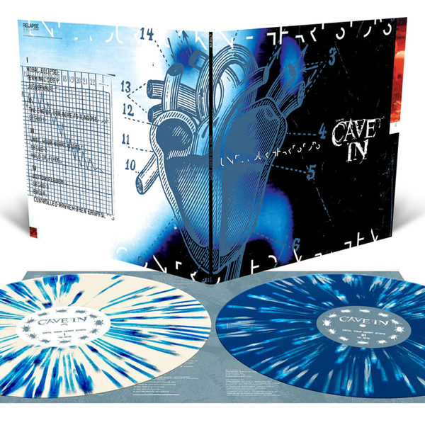 Cave In - Until Your Heart Stops 2LP (White / Blue w/ Splatter)