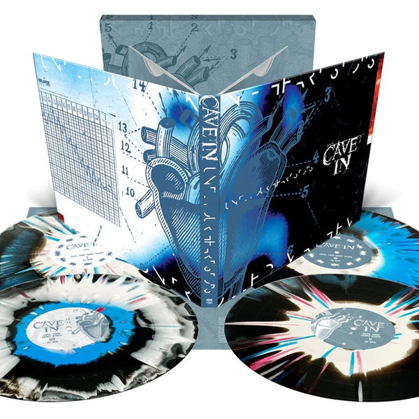 Cave In - Until Your Heart Stops 4LP (Deluxe - Tri-Colour Merge w/ Splatter)