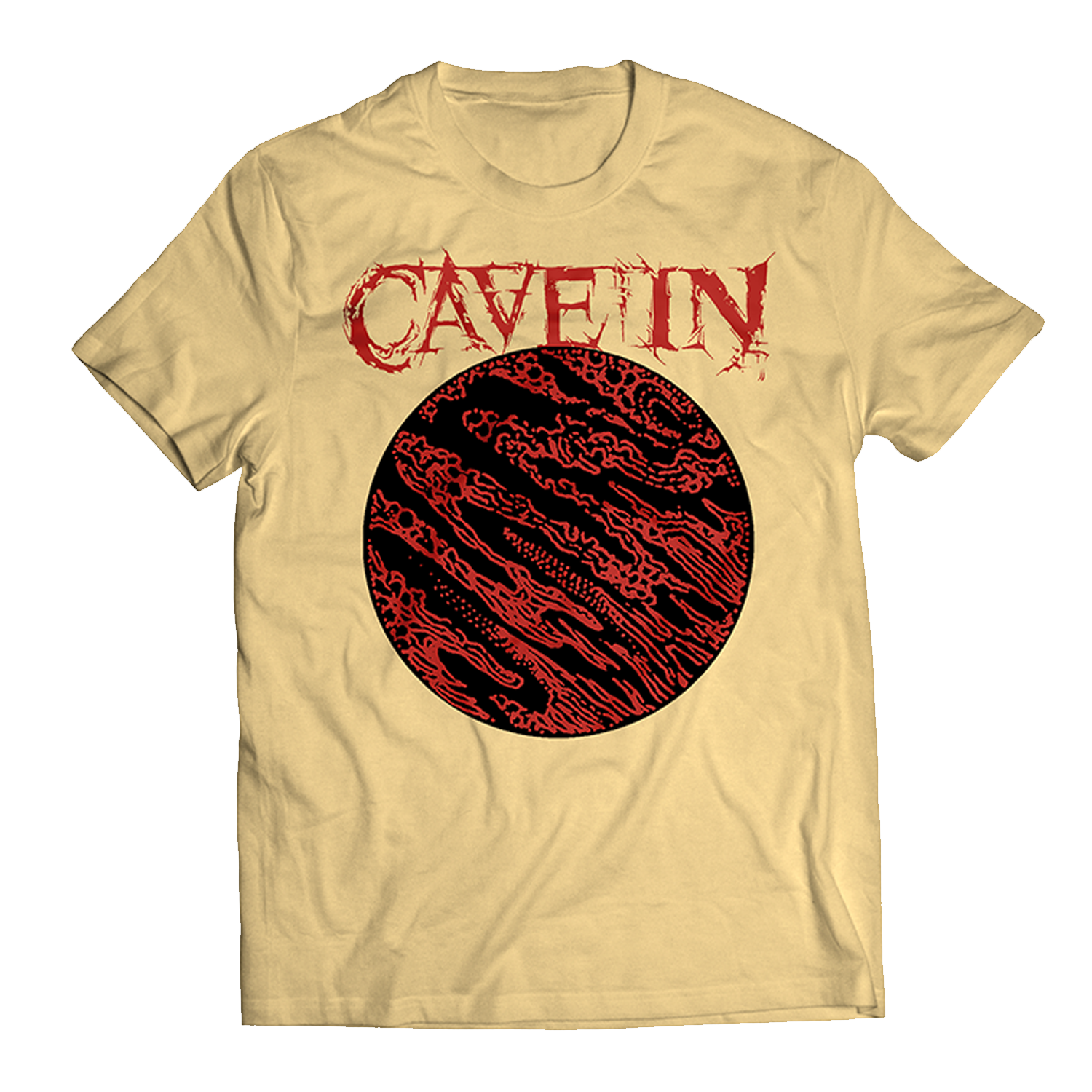 Cave In - Planet T-Shirt (Mustard)