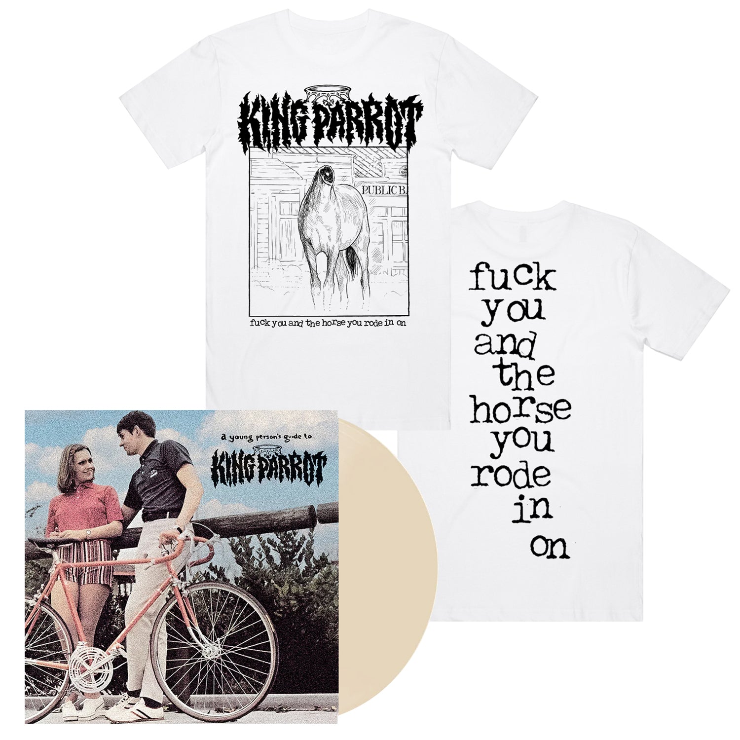 A Young Person's Guide To LP (Cream Vinyl) +T-Shirt Bundle #1