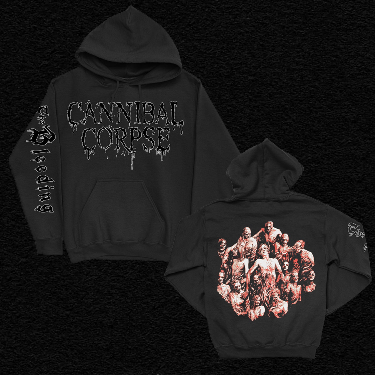 The Bleeding Pullover Hoodie (Black) – Artist First