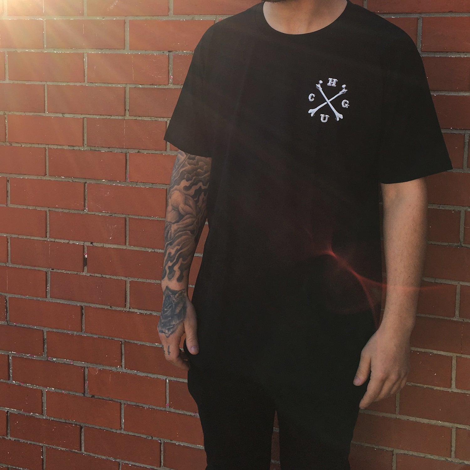 Chasing Ghosts - Homelands Unplugged Bones Tee (Black)