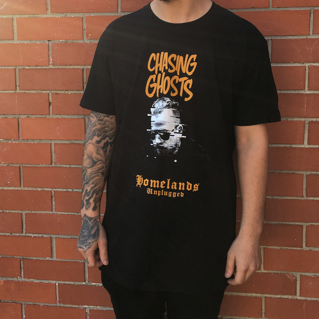 Chasing Ghosts - Homelands Unplugged Static Tee (Black)