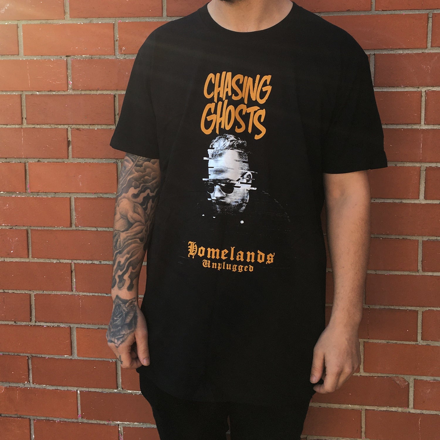 Chasing Ghosts - Homelands Unplugged Static Tee (Black)
