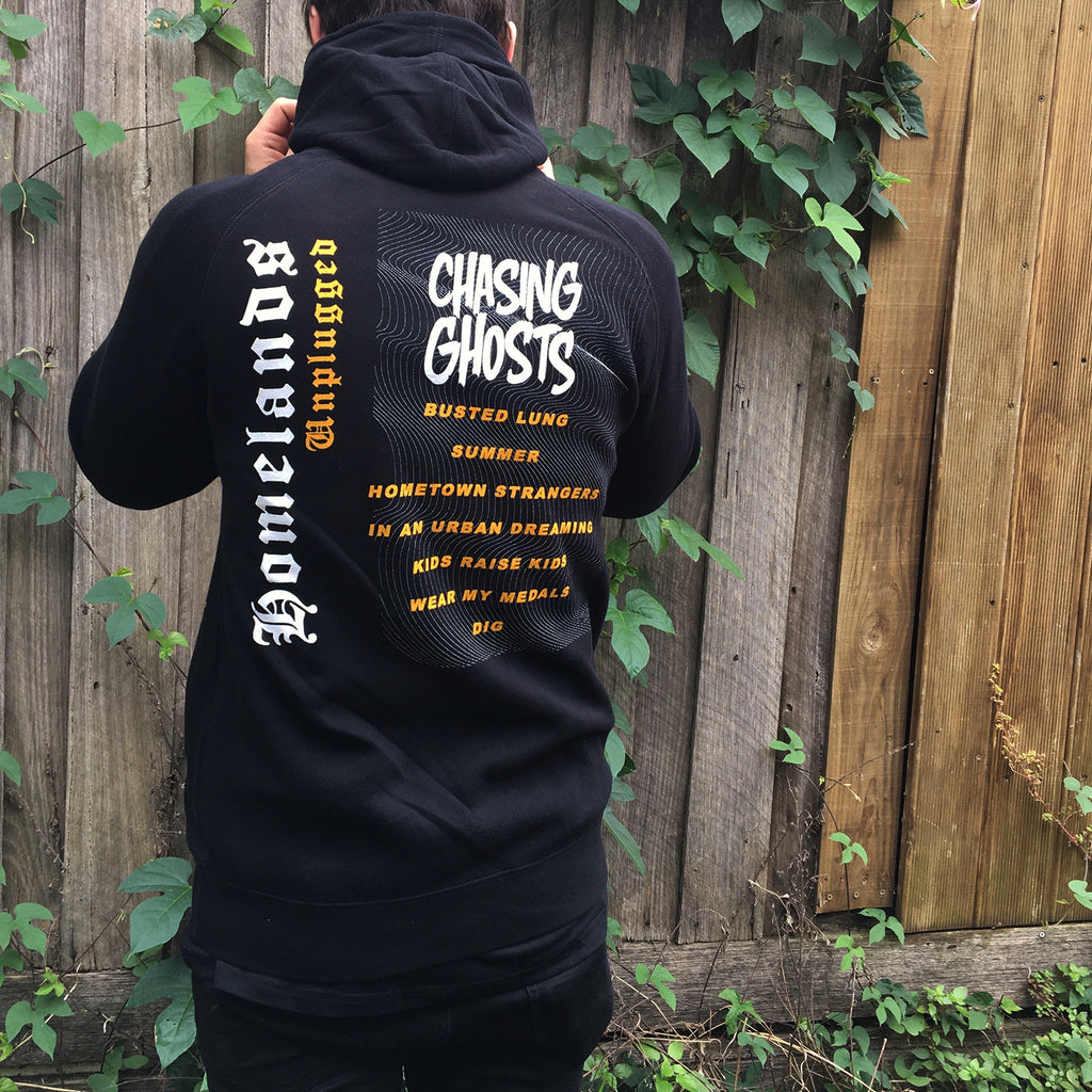 Chasing Ghosts - Homelands Unplugged Bones Hoodie (Black)