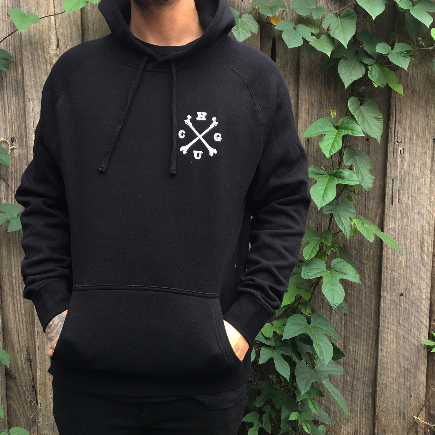 Chasing Ghosts - Homelands Unplugged Bones Hoodie (Black)