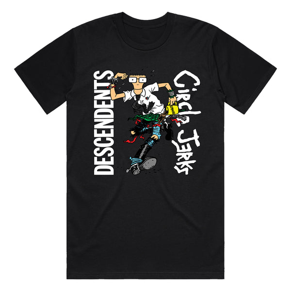 Descendents x Circle Jerks - 2024 Collab Tour Shirt (Black)