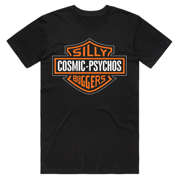 Cosmic Psychos - Silly Buggers T-Shirt (Black)