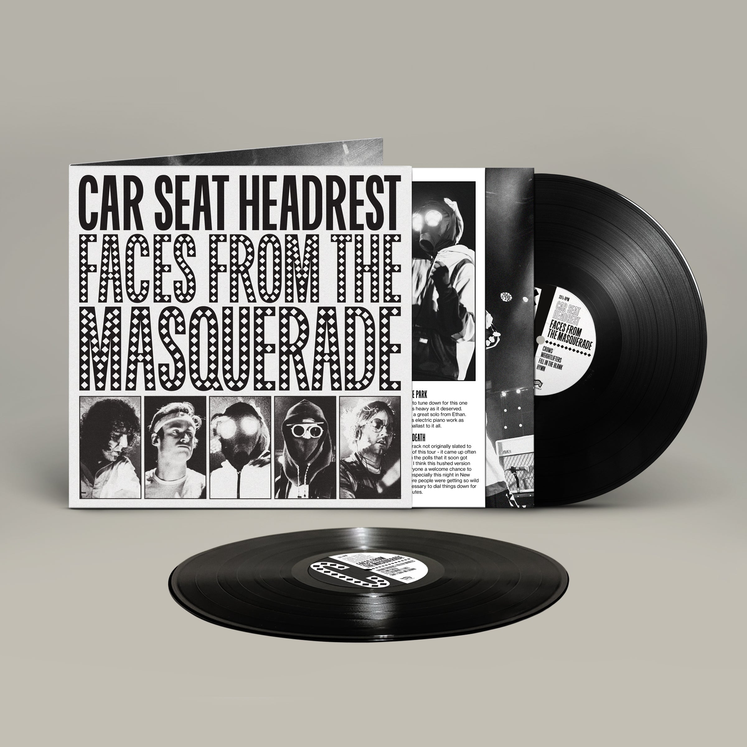 Faces From The Masquerade 2LP (Black Vinyl)