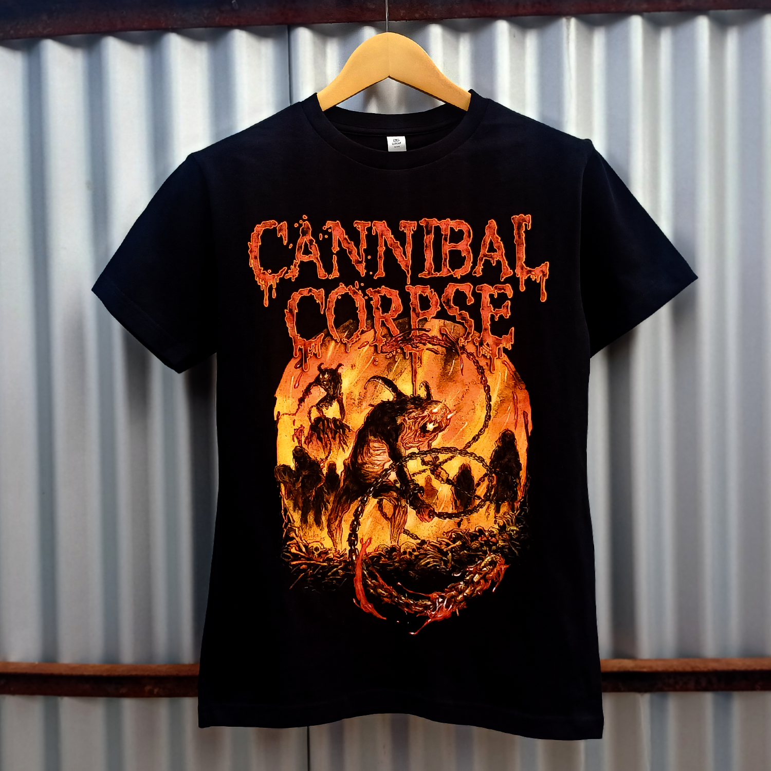 Cannibal Corpse - Scourge Of Iron T-Shirt (Black)