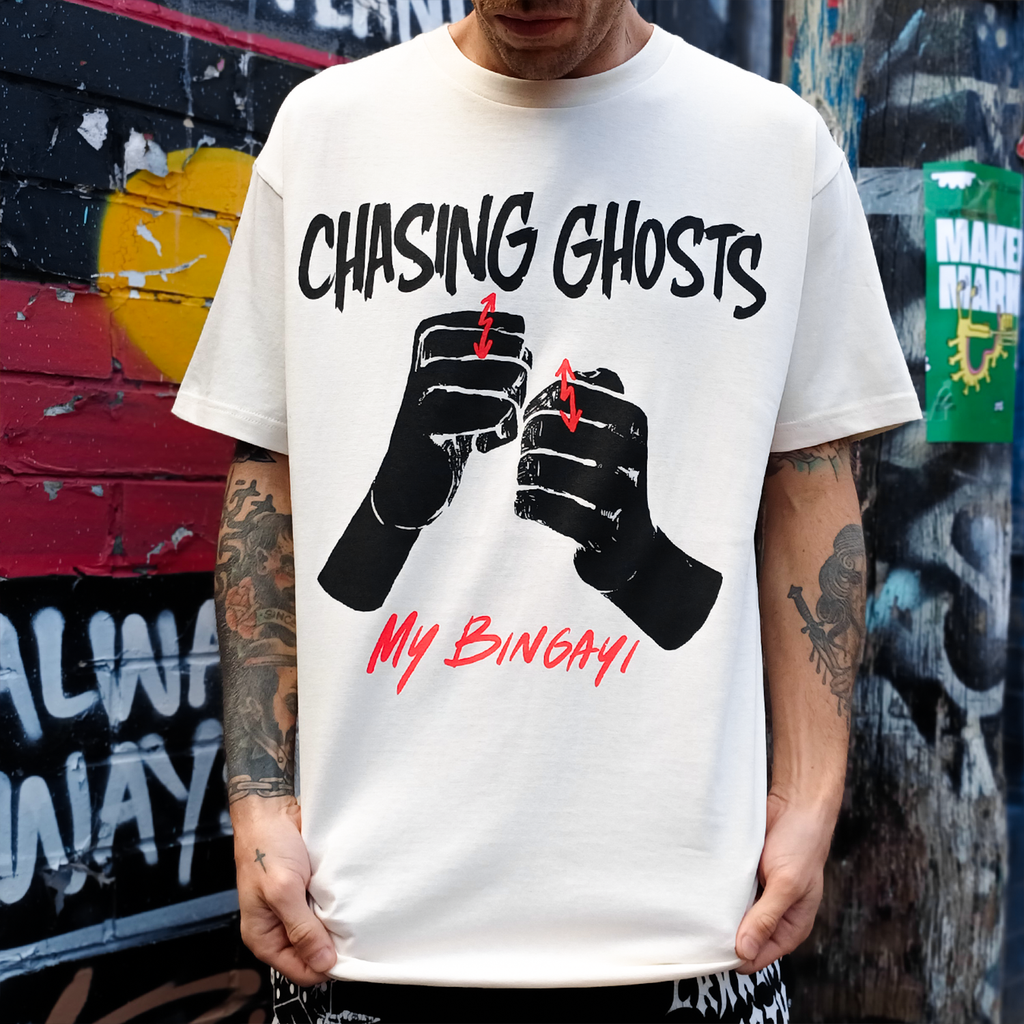 Chasing Ghosts - My Bingayi Tee (Natural) + Therapy (Digital Download)