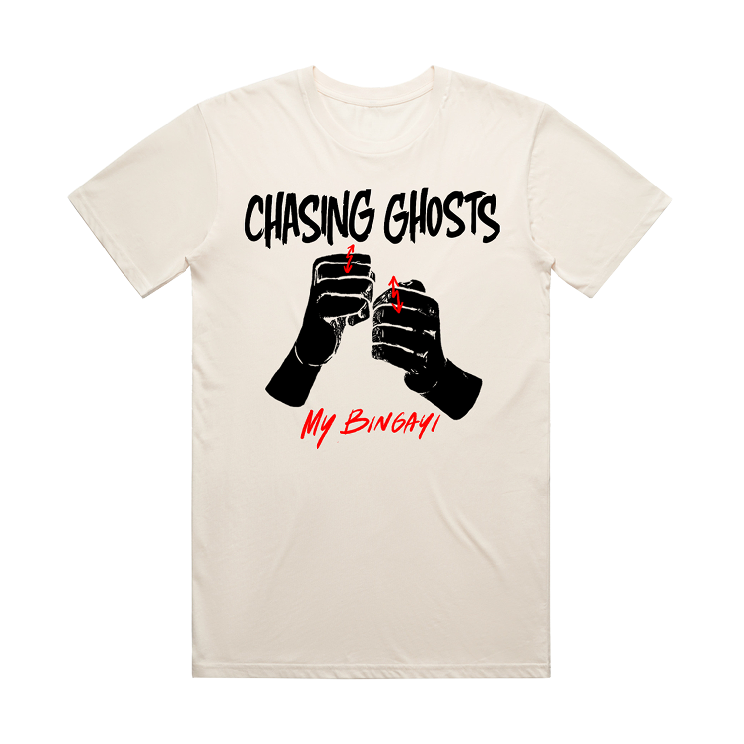 Chasing Ghosts - My Bingayi Tee (Natural)