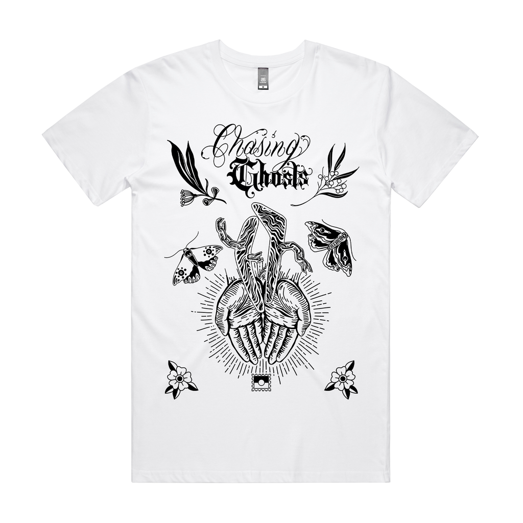 Chasing Ghosts - Tattoo Tee (White)