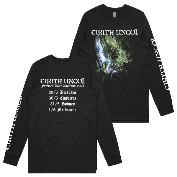 Cirith Ungol - Farewell Australia Tour Longsleeve (Black)