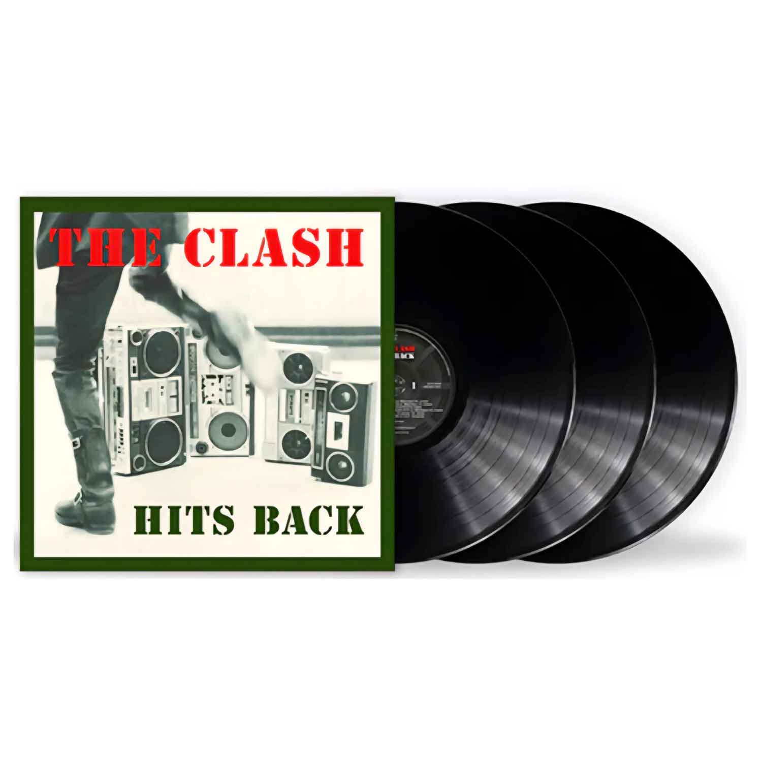 The Clash Hits Back 3LP (Black 140g Vinyl)