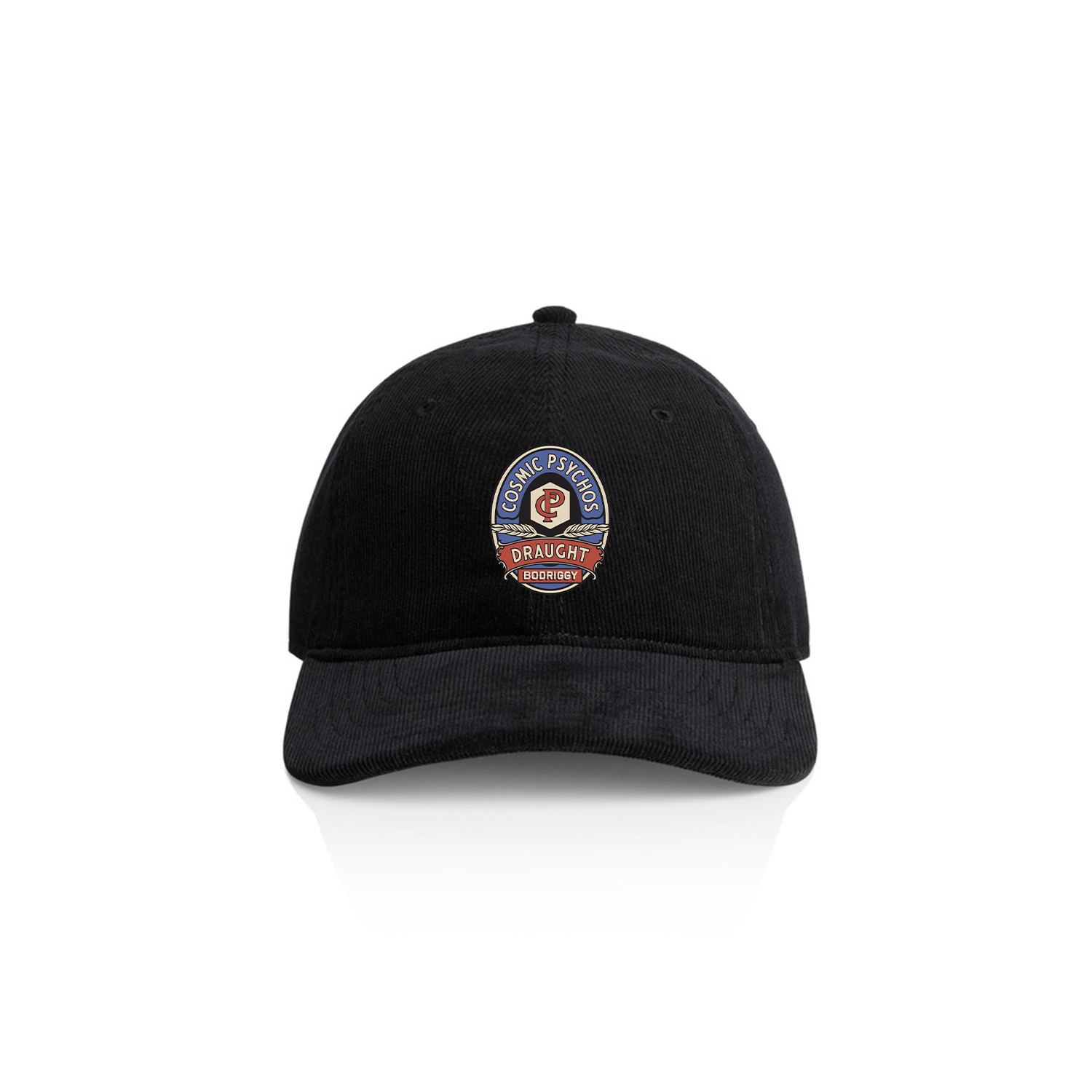 Cosmic Psychos -Beer Label Cord Cap (Black)
