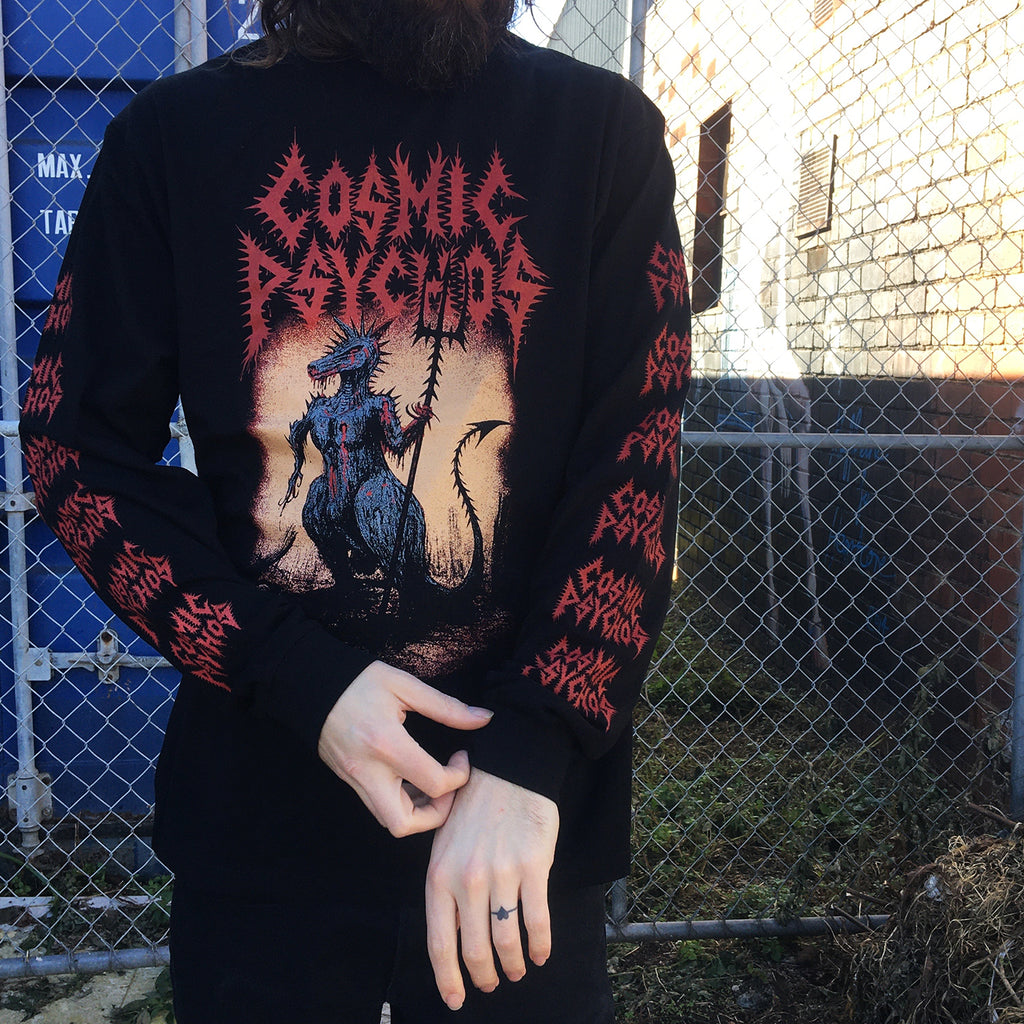 Cosmic Psychos - Deathroo Longsleeve (Black)