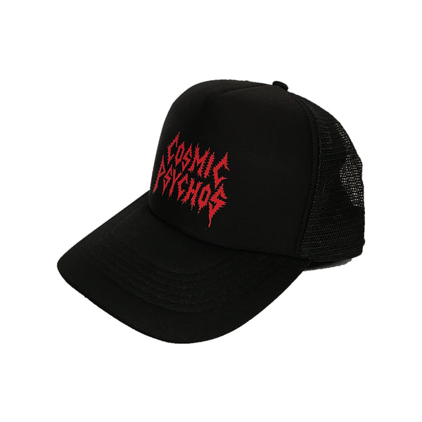 Cosmic Psychos - Deathroo Logo Trucker Hat (Black)