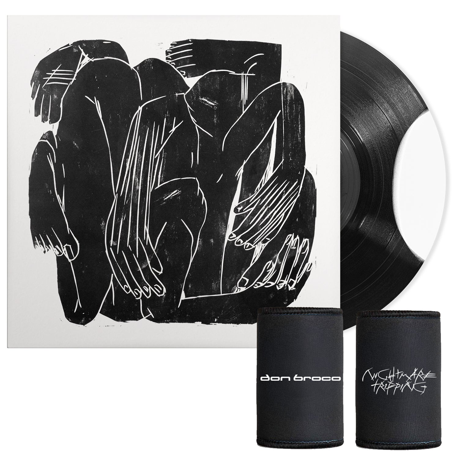 Don Broco - Nightmare Tripping LP (Black &amp; White Moon Phase Vinyl)