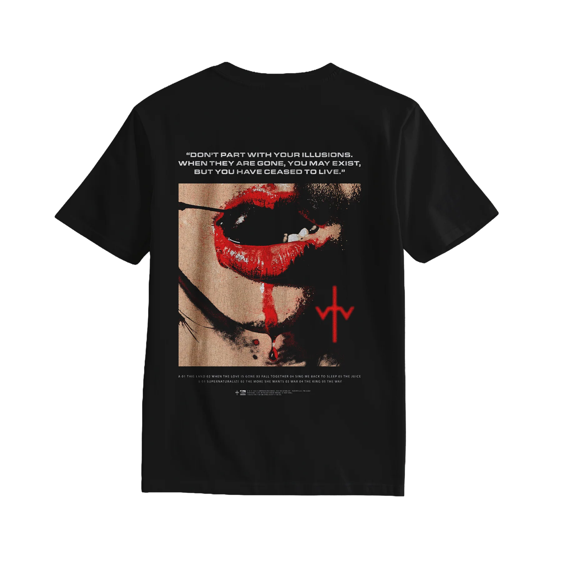 Des Rocs - Illusions T-Shirt (Black)