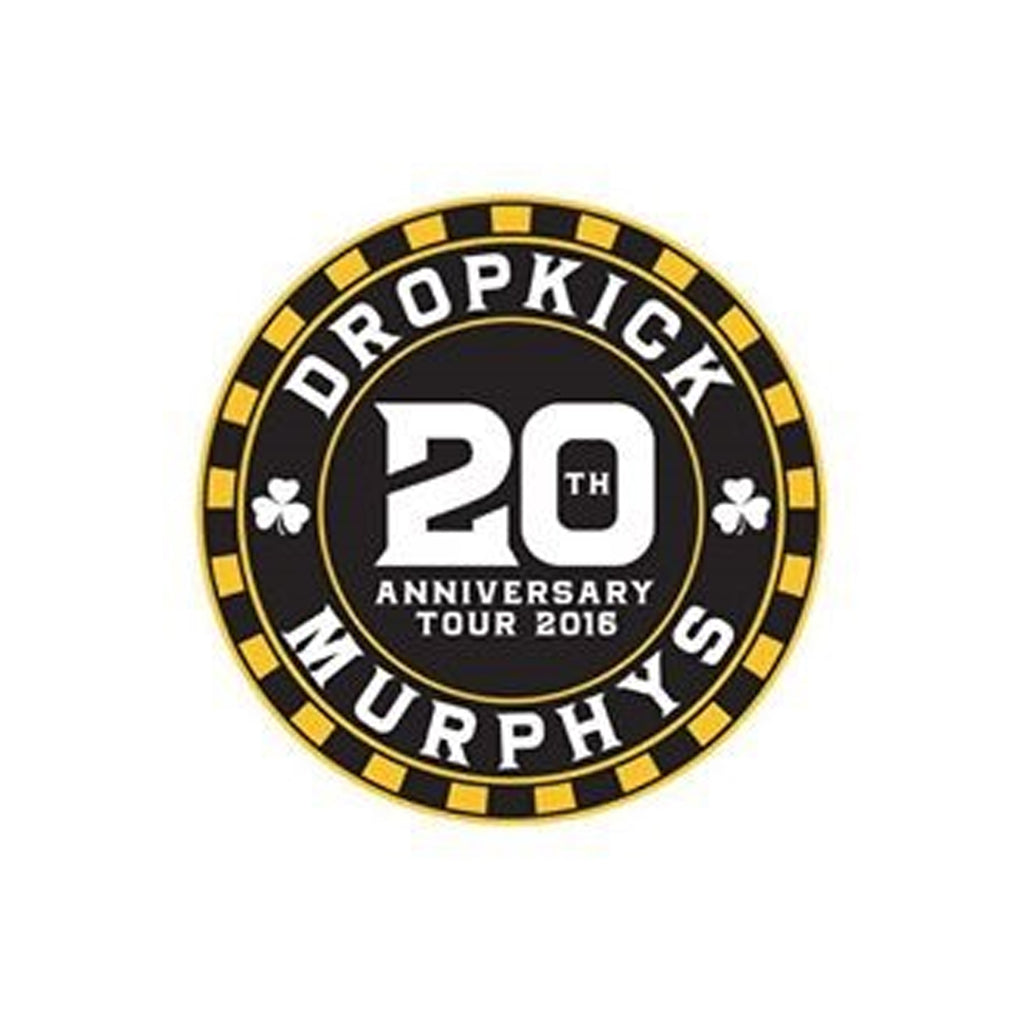 Dropkick Murphys – 20th Anniv. Tour 2016 Sticker