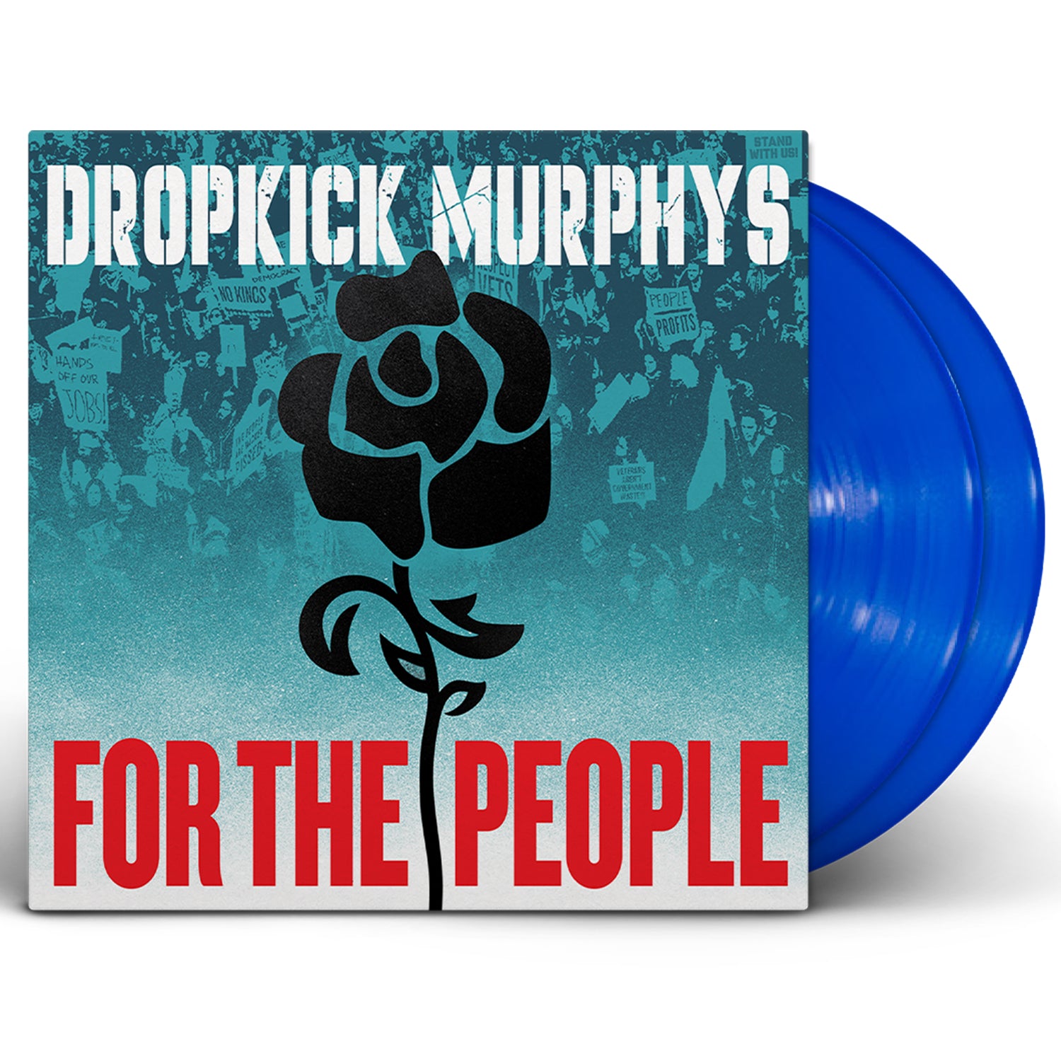 Dropkick Murphys – For The People 2LP (Blue Vinyl)