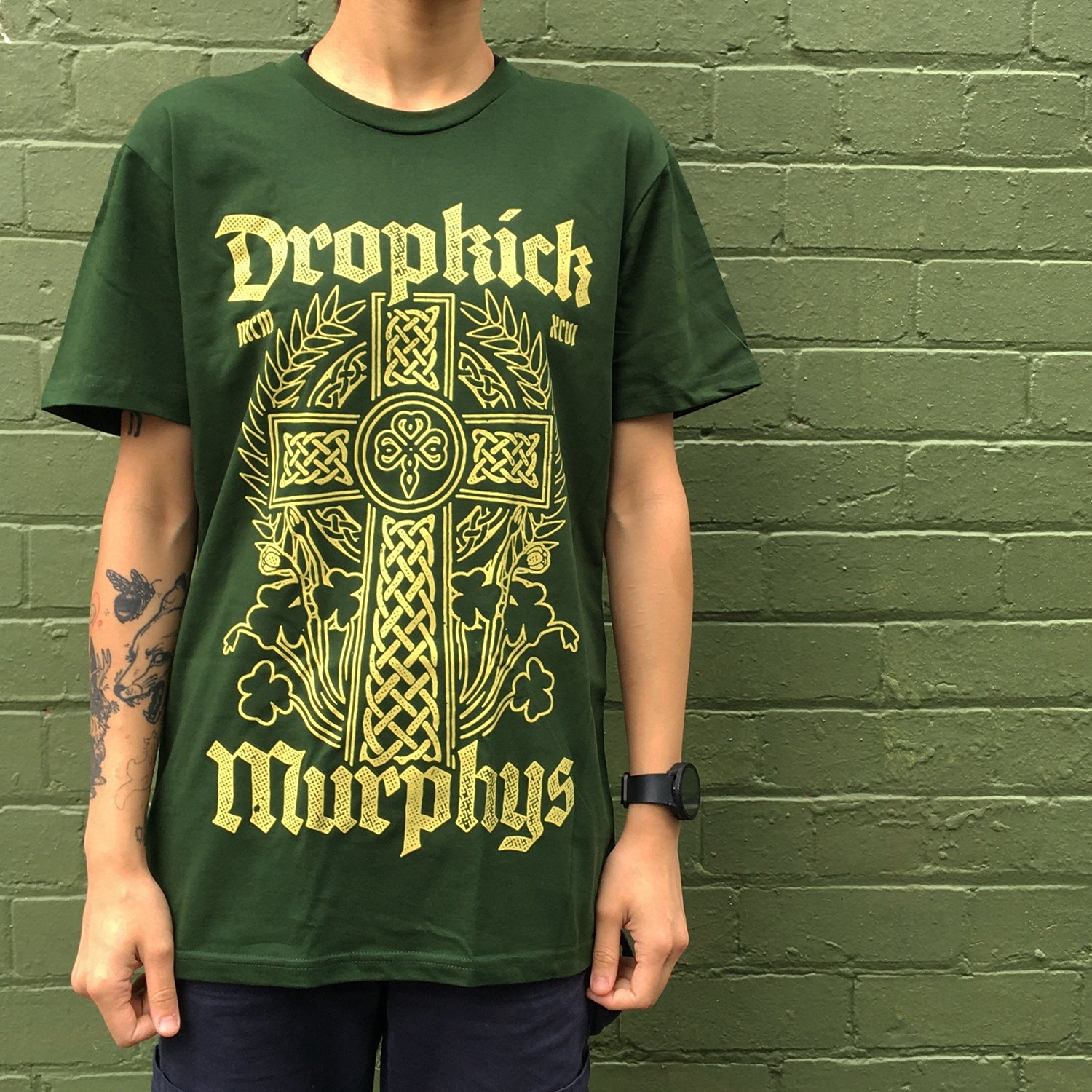 Celtic Cross Logo T-Shirt (Forest Green) – Artist First