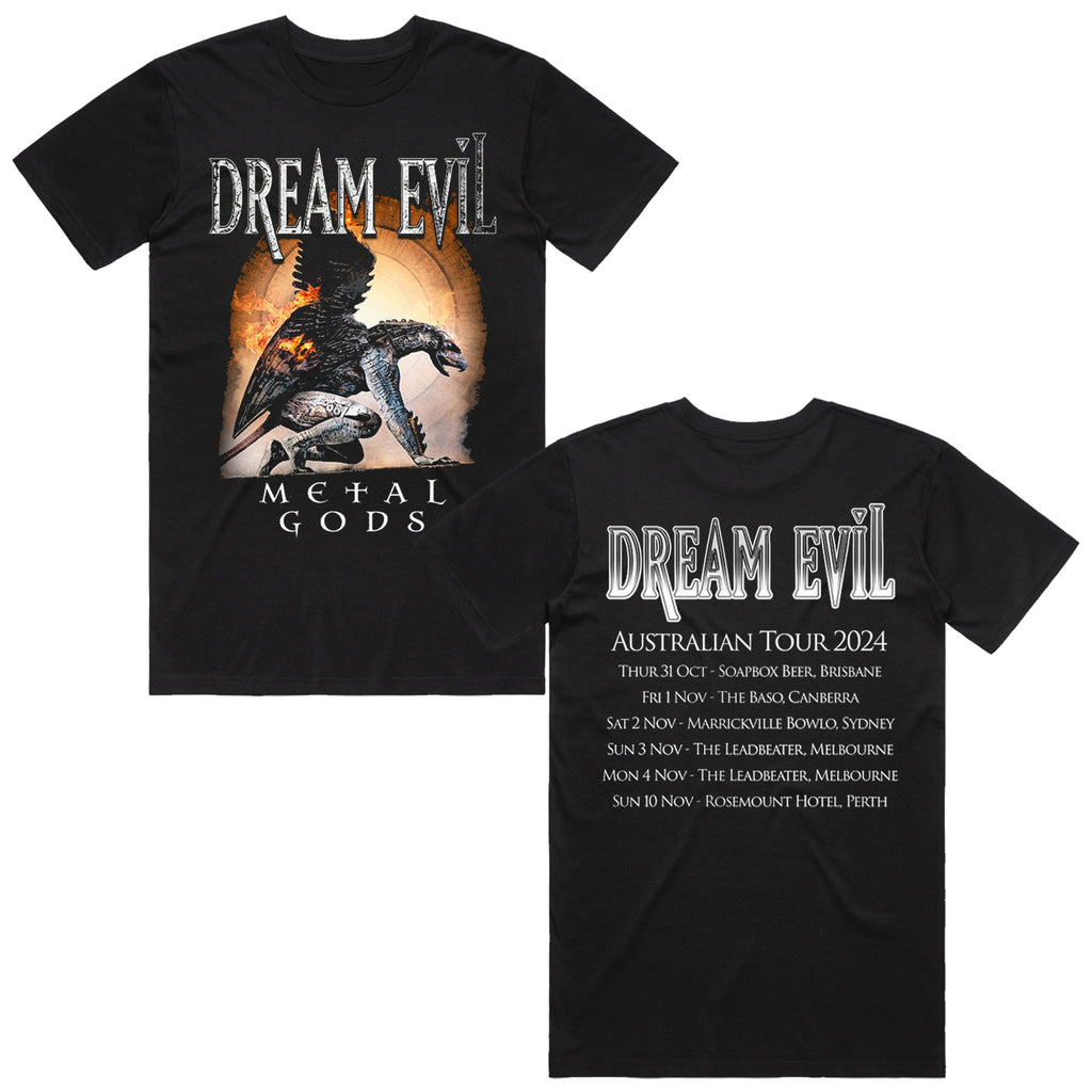 Dream Evil - Metal Gods T-Shirt (Black)