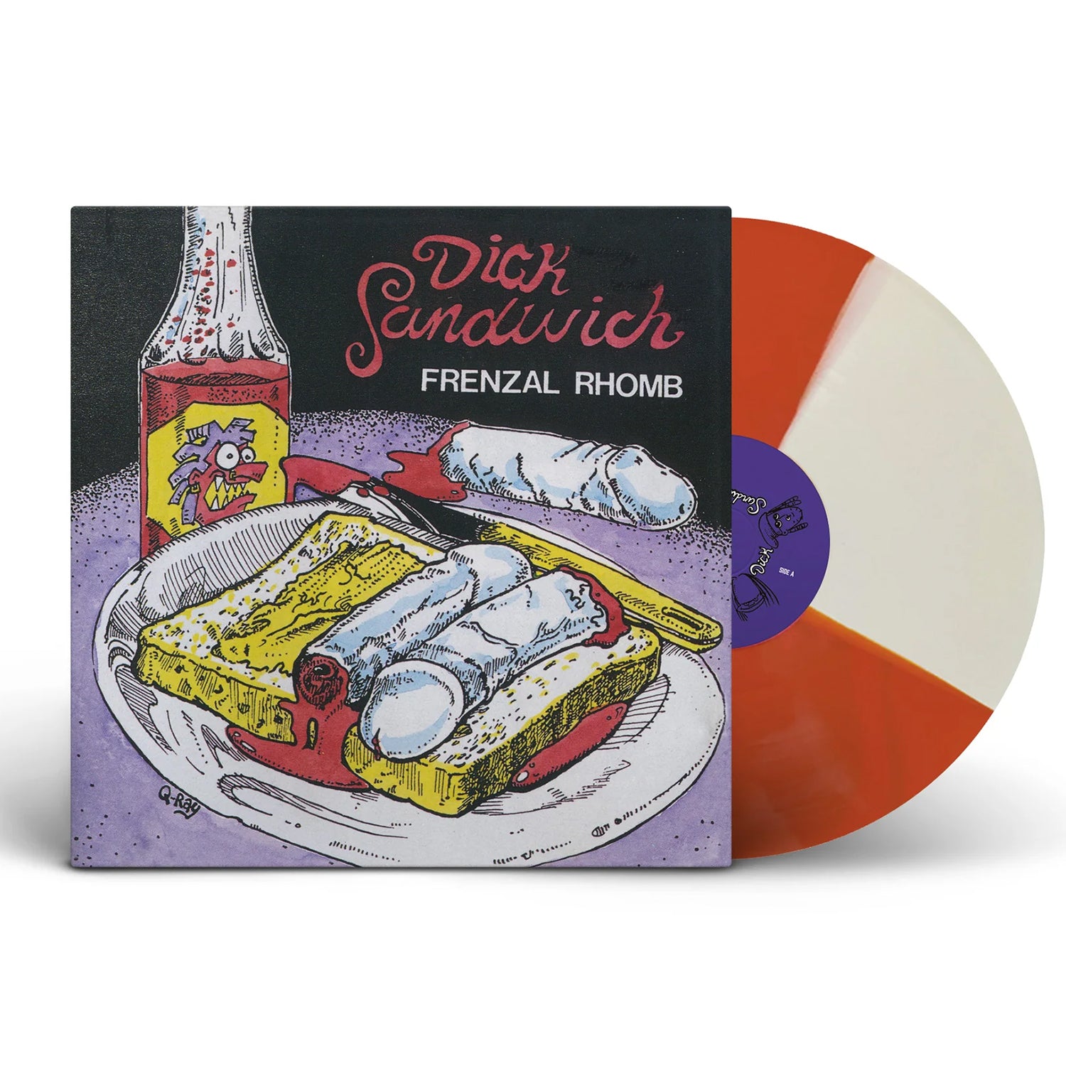 Frenzal Rhomb - Dick Sandwich (Re-Mastered) LP (Red White Version Vinyl)