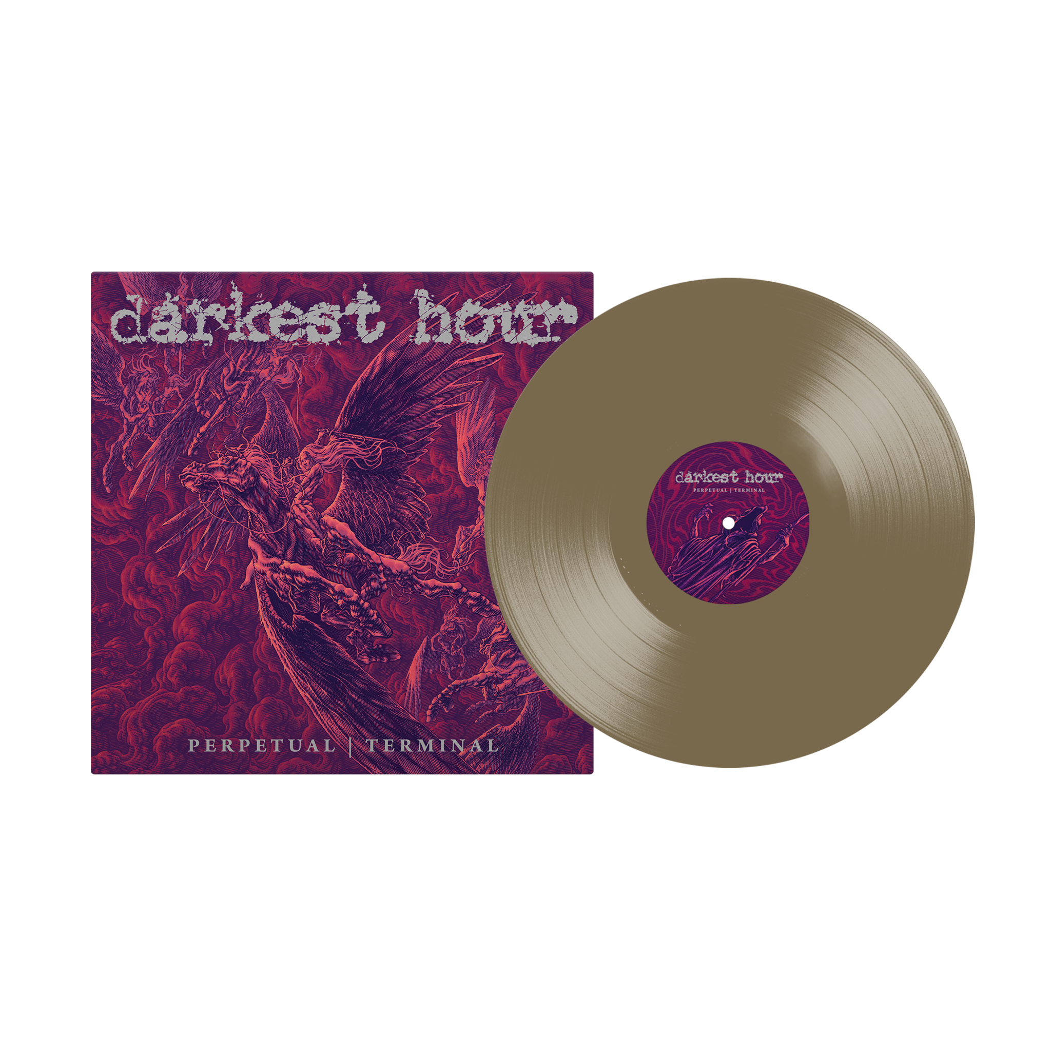 Darkest Hour - Perpetual Terminal Gold Nugget Vinyl