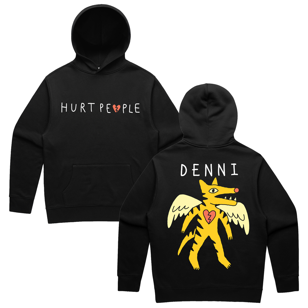 Denni - Tiger Hoodie (Black)