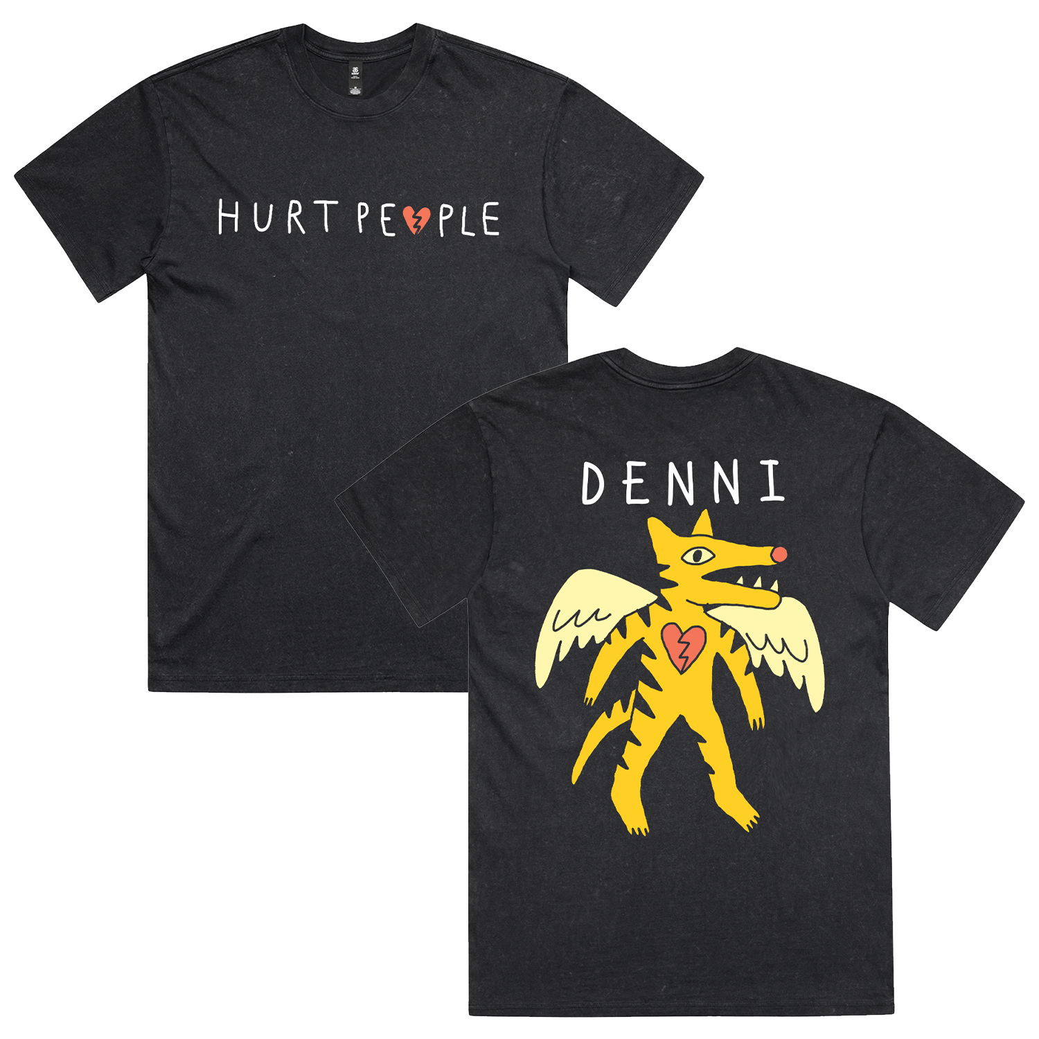 Denni - Tiger T-Shirt (Stone Wash)